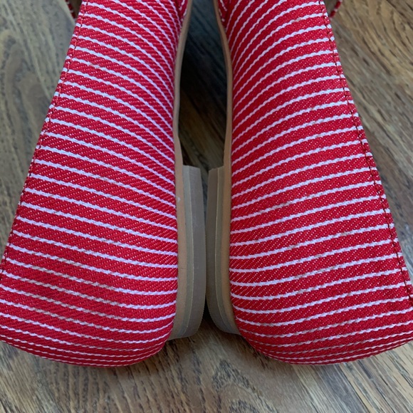 Fiel red striped loafers, 8.5 - Picture 7 of 8